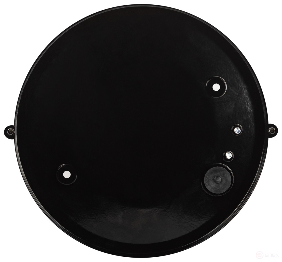 Светильник ЭРА НБП 03-60-001 Акватермо алюминий/стекло IP54 E27 max 60Вт D176 круг черный