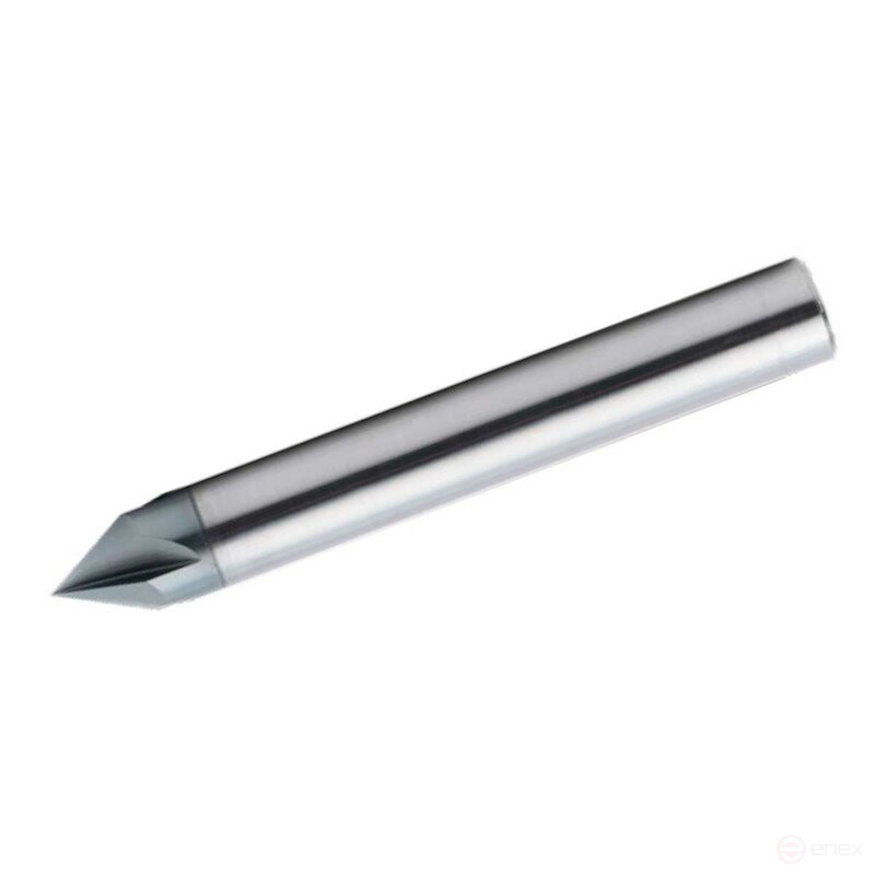 Milling cutter NORGAU Industrial carbide 60°, 10 mm, Z4, VHM/AlCrSiN