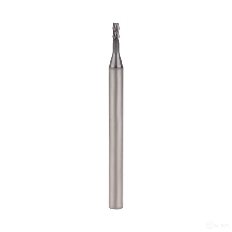 End mill NORGAU Industrial for metal 2 mm, Z4, VHM/TIALN