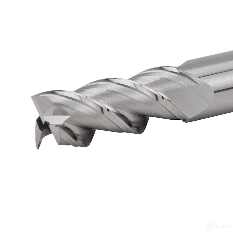 Фреза концевая высокопроизводительная NORGAU Industrial по металлу 10 мм, Z3, VHM
