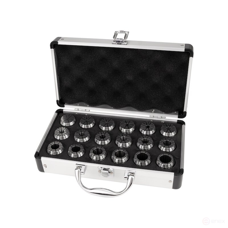 Set of collet Norgau Industrial ER-32 size 3-20 18 pcs