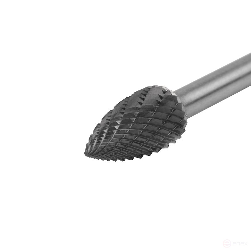 Борфреза твердосплавная NORGAU Industrial параболическая 12 мм, форма G, DCM