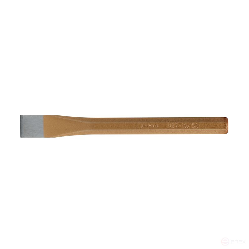 Chisel flat NORGAU Industrial octagonal handle 16x150 mm, N97-16X150