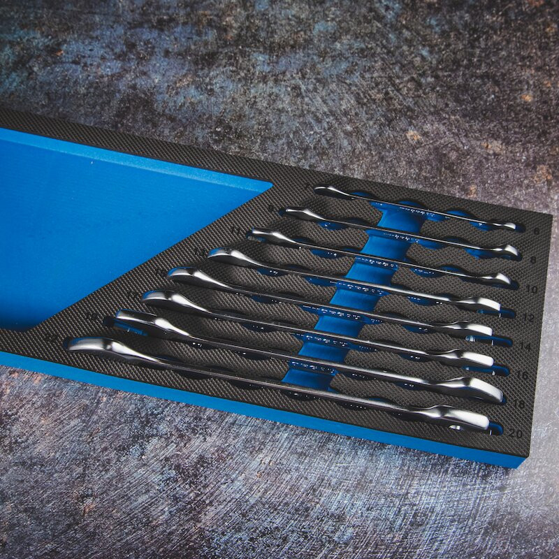 NORGAU Industrial 8-piece Double-sided wrench set, N6-008