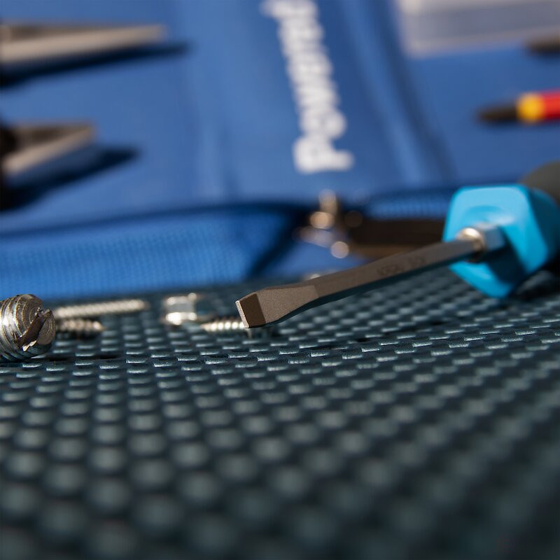 Slotted screwdriver NORGAU Industrial with impact tip 5.5 mm, N155K