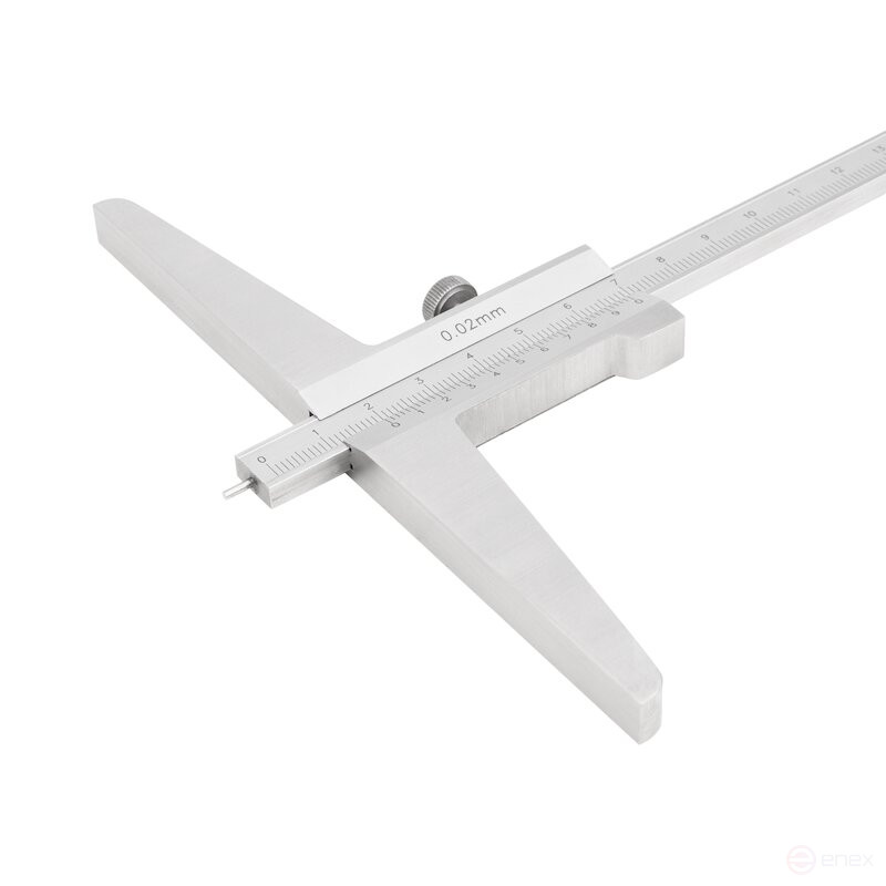 Штангенглубиномер NORGAU Industrial нониусный 0-300 мм, NDV-C