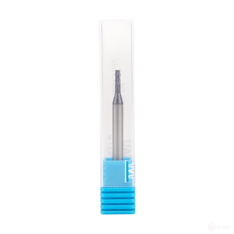 End mill NORGAU Industrial for metal 2 mm, Z4, VHM/TIALN