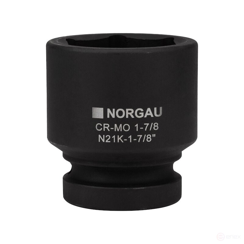 End impact head NORGAU Industrial hexagon inch 1", 1.7/8", N21K-1.7/8