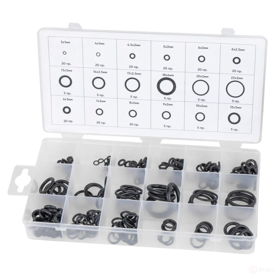 Набор резиновых колец 225пр. ARNEZI R8020103