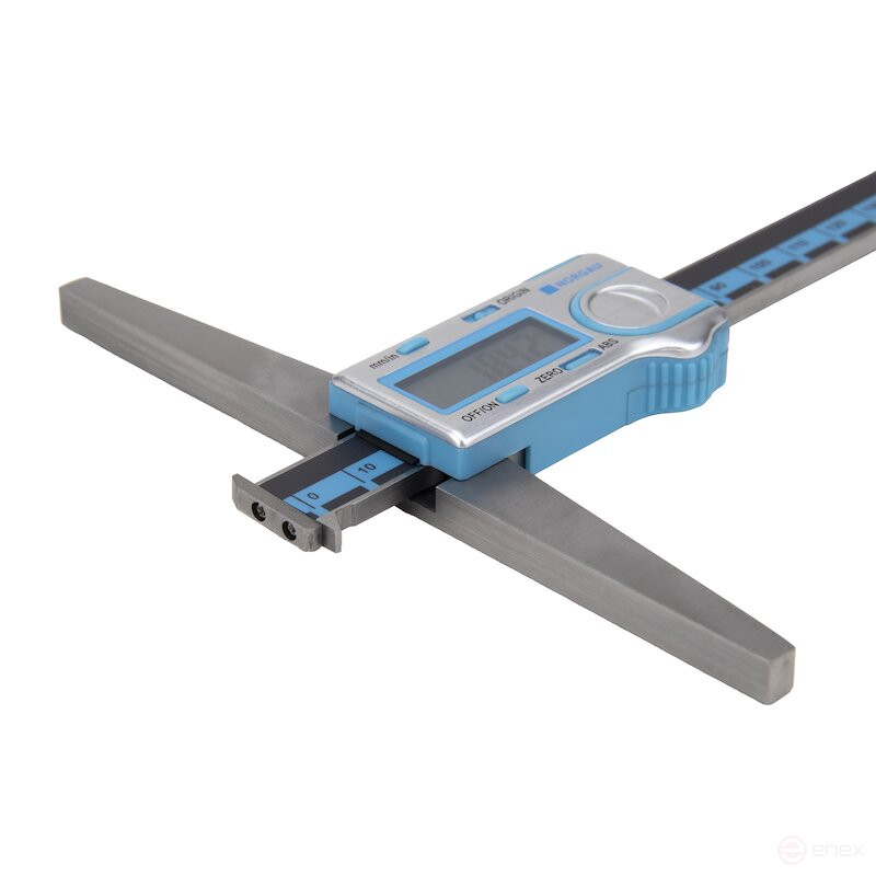 Штангенглубиномер NORGAU Industrial цифровой специальный 0-200 мм, NDD-A