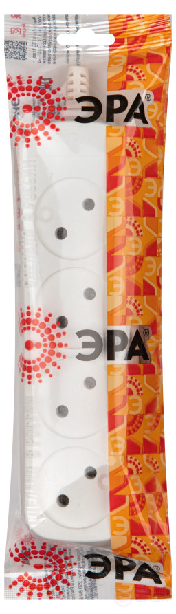 ERA KX-4 block 4 sockets without grounding white