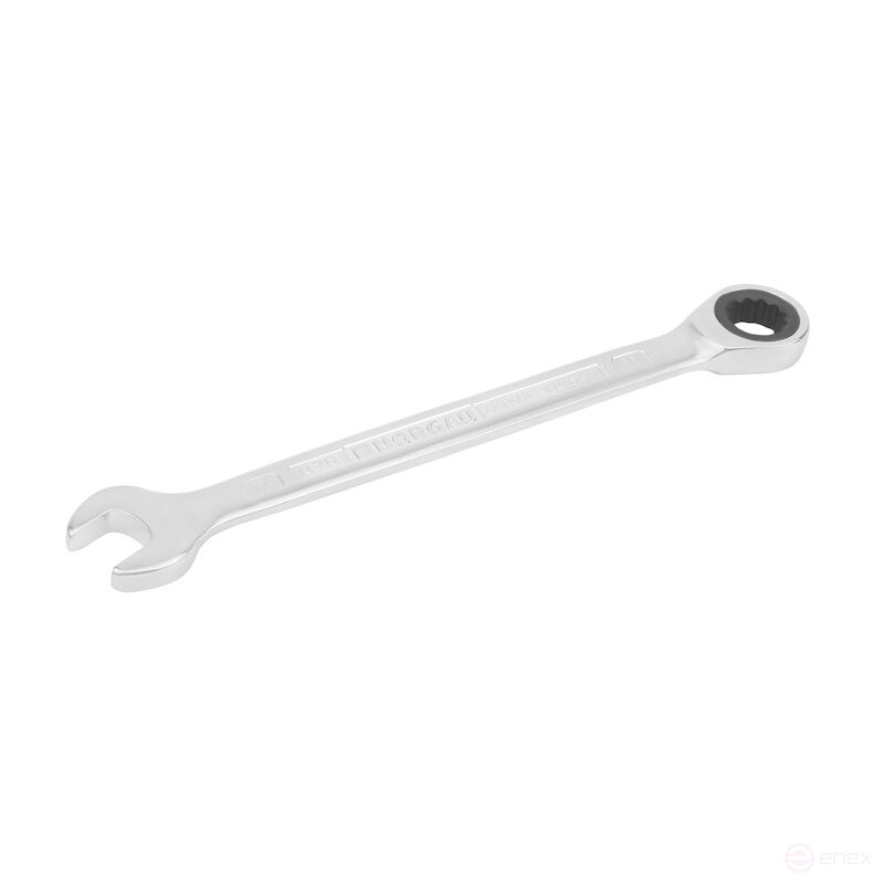 Ключ гаечный комбинированный NORGAU Industrial с трещоткой 11 мм, N7R-11