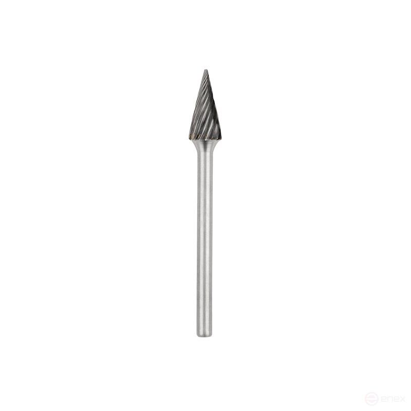 Carbide borehole NORGAU Industrial conical 6.3 mm, 22°, shape M, SCM