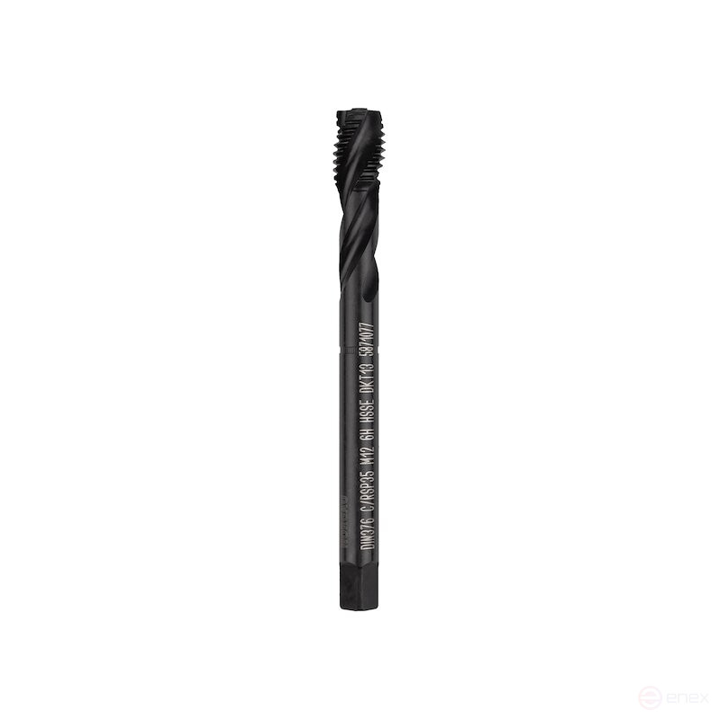 Machine tap NORGAU Industrial for blind holes M12, form C, HSS-E/VAP