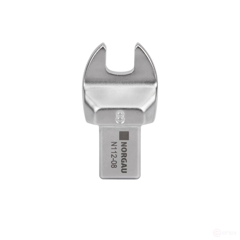 Насадка рожковая NORGAU Industrial для динамометрического ключа 8, прямоугольный привод 9х12