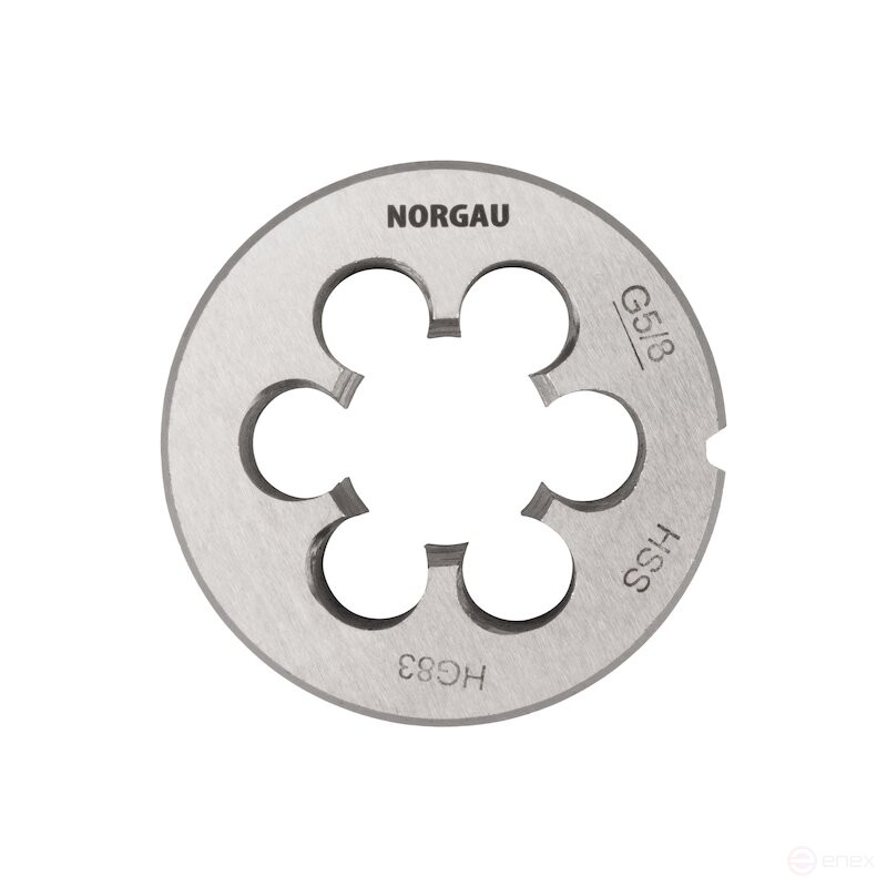 Inch die NORGAU Industrial for metal G 5/8, HSS