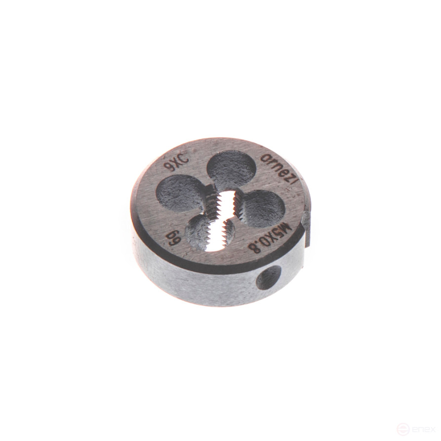 Round metric die M5x0.8 mm ARNEZI R5302002