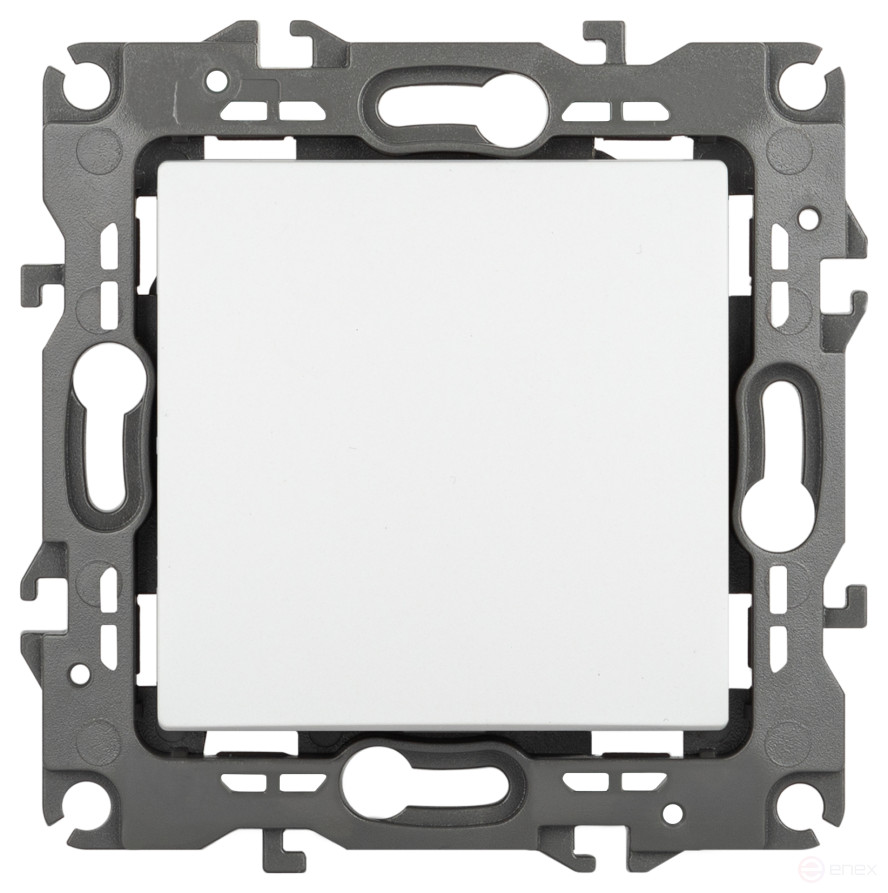 Switch ERA Series 12 12-1103-01M , 10AH-250V, matt white
