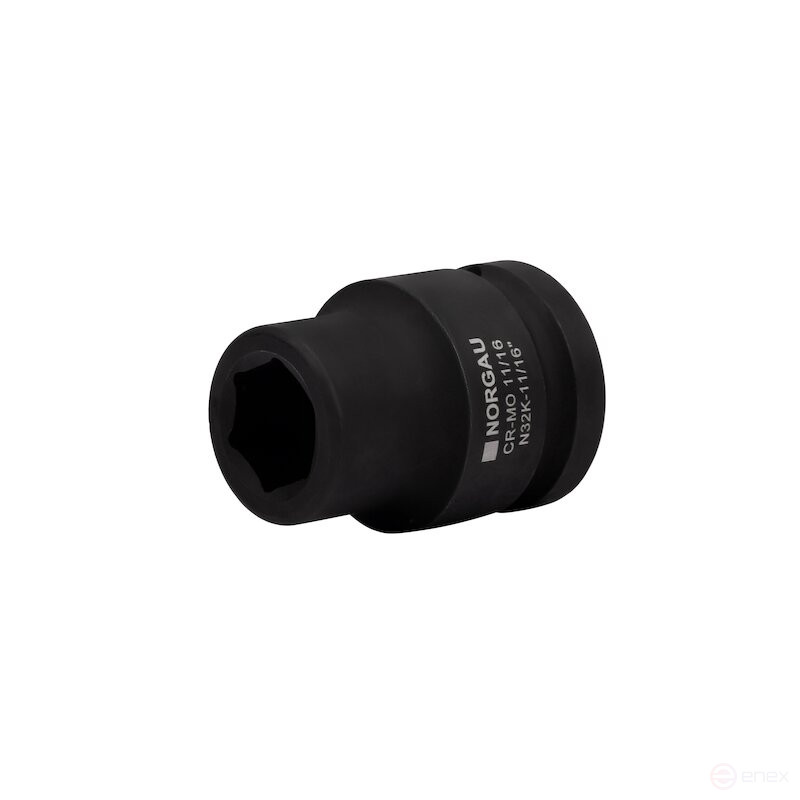 Головка торцевая ударная NORGAU Industrial шестигранная 3/4", 11/16", N32K-11/16