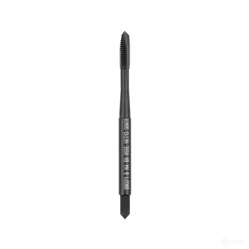 Метчик машинный NORGAU Industrial для сквозных отверстий М4, форма B, HSS-E/VAP