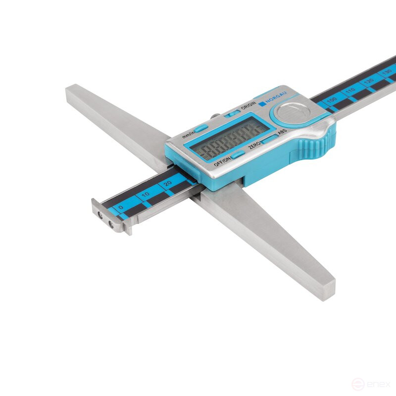 Штангенглубиномер NORGAU Industrial цифровой специальный 0-300 мм, NDD-A