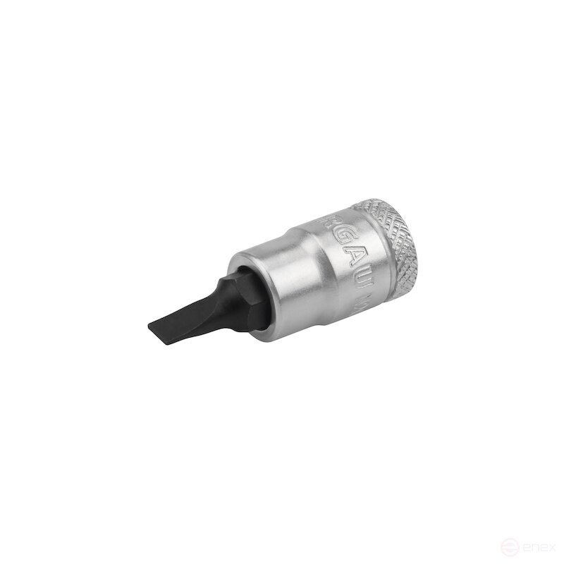 End head NORGAU Industrial with a slotted insert 0.8 x4 mm, 1/4" drive, N20IS