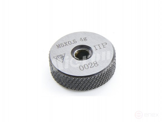 Калибр-кольцо М 5.0х0.5 4g ПР