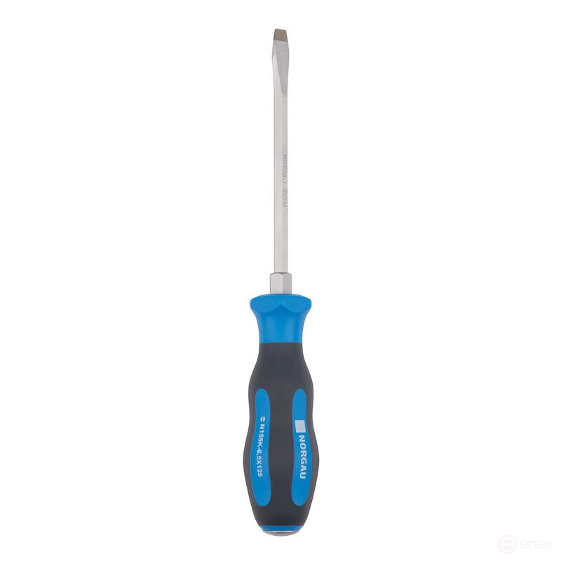 Slotted screwdriver NORGAU Industrial with 6.5 mm impact tip, N155K