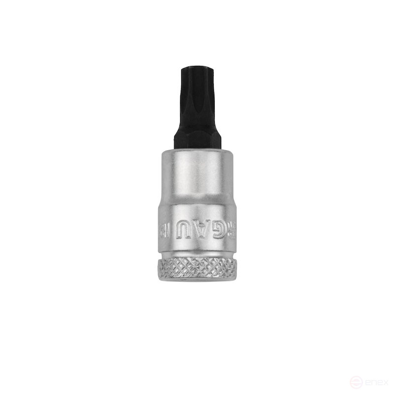 NORGAU Industrial socket head with TORX T27 screwdriver insert, 1/4" drive, N20ITB