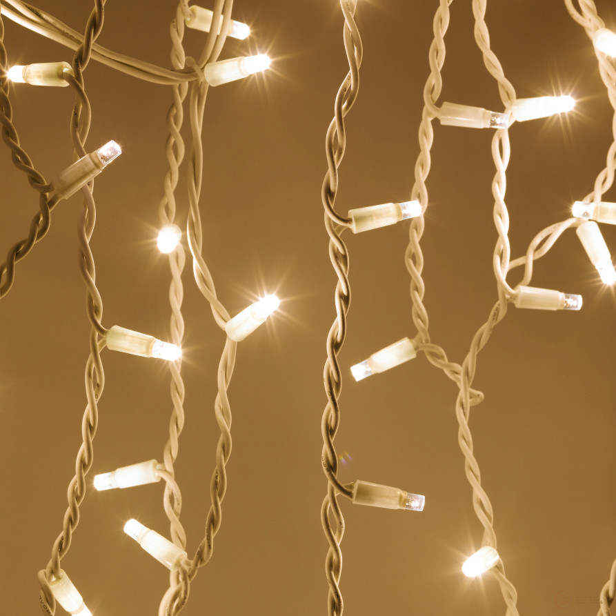 Garland ERA ERAPS-SP1 LED Christmas Curtain Outdoor 220V 2*3M Warm White Light 600 LED