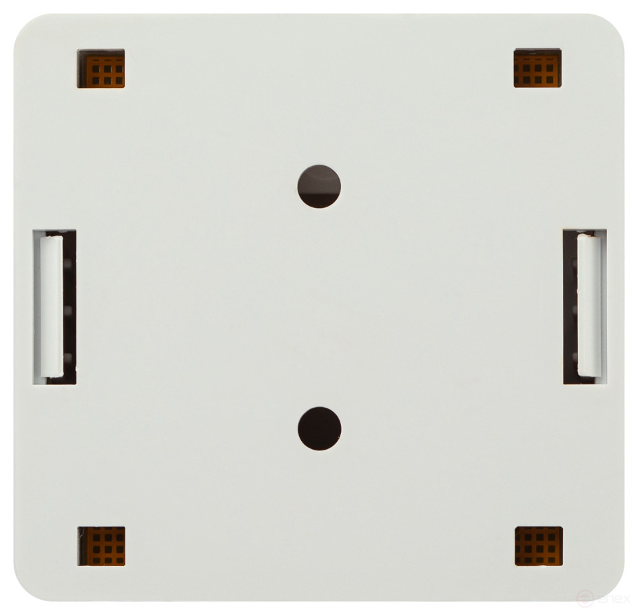 Розетка компьютерная RJ-45 ЭРА RJ02UN категория 5е неэкранированная 2-порта упаковка 30 шт