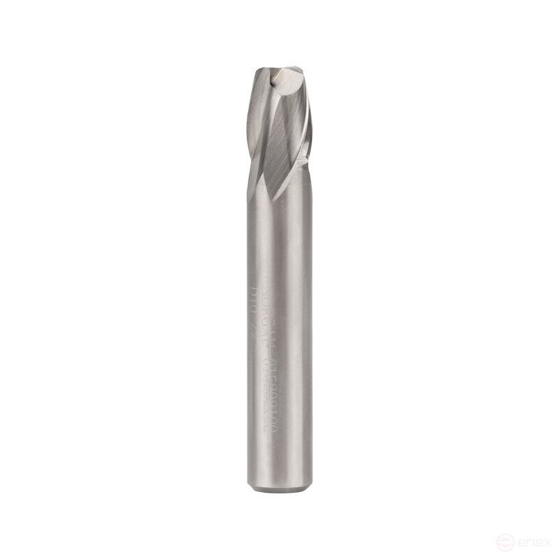 Фреза концевая NORGAU Industrial шпоночная по металлу 10 мм, Z2, HSS-Co8
