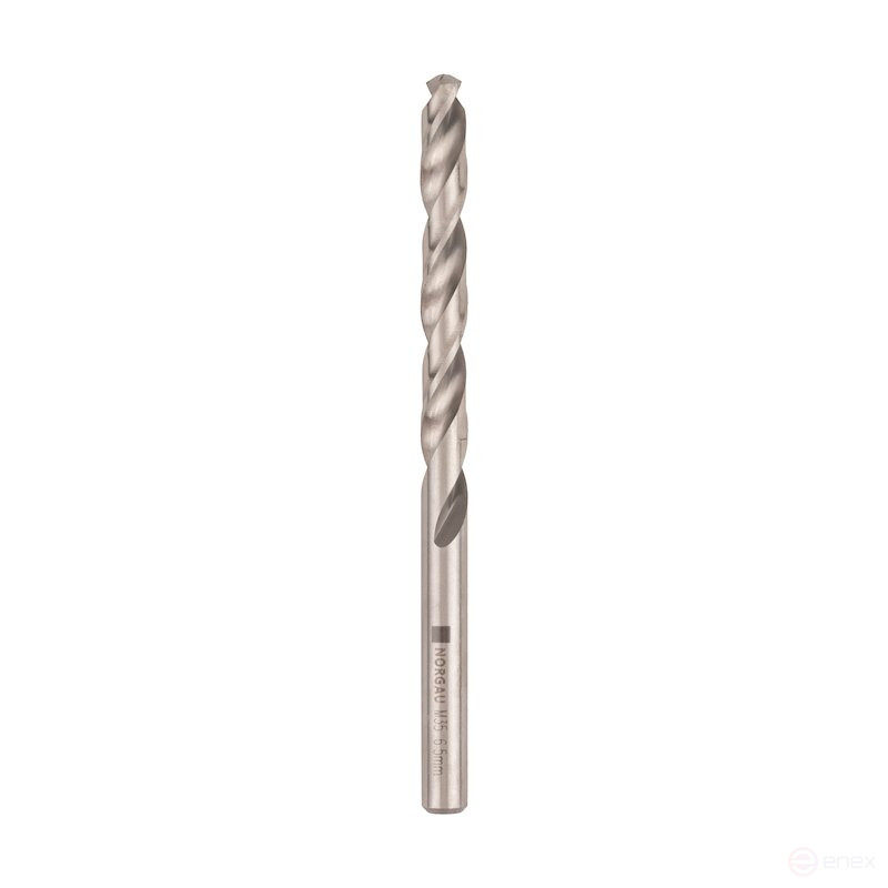 Spiral drill bit NORGAU Industrial for metal 6.5 mm, Z2, HSS-E