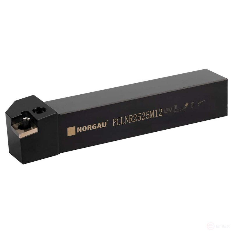 Turning holder NORGAU Industrial right, PCLNR1616H12