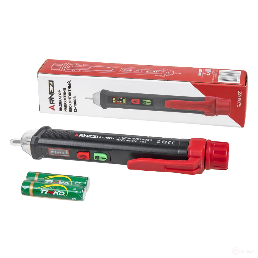 Contactless voltage indicator, 12–1000V Arnezi R6010221