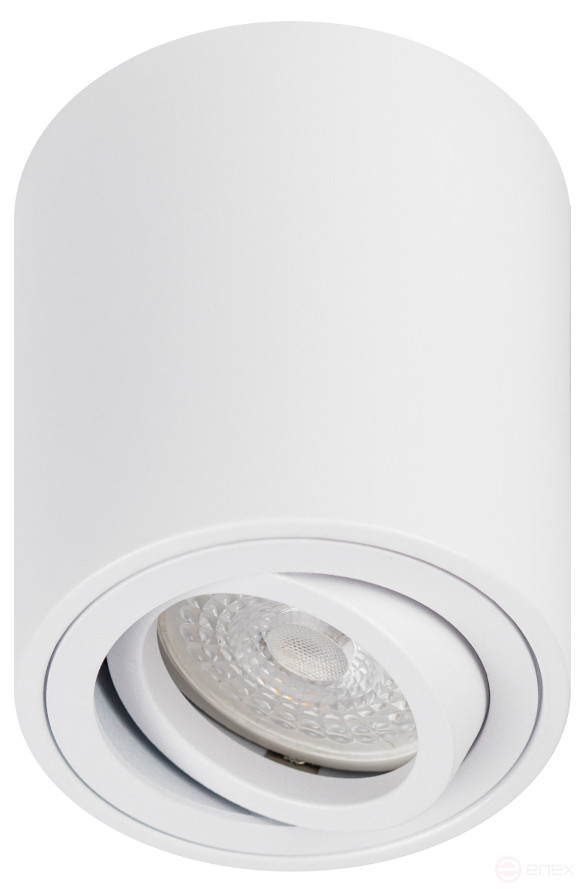 Светильник накладной ЭРА OL21 WH под лампу MR16 GU10 поворотный белый