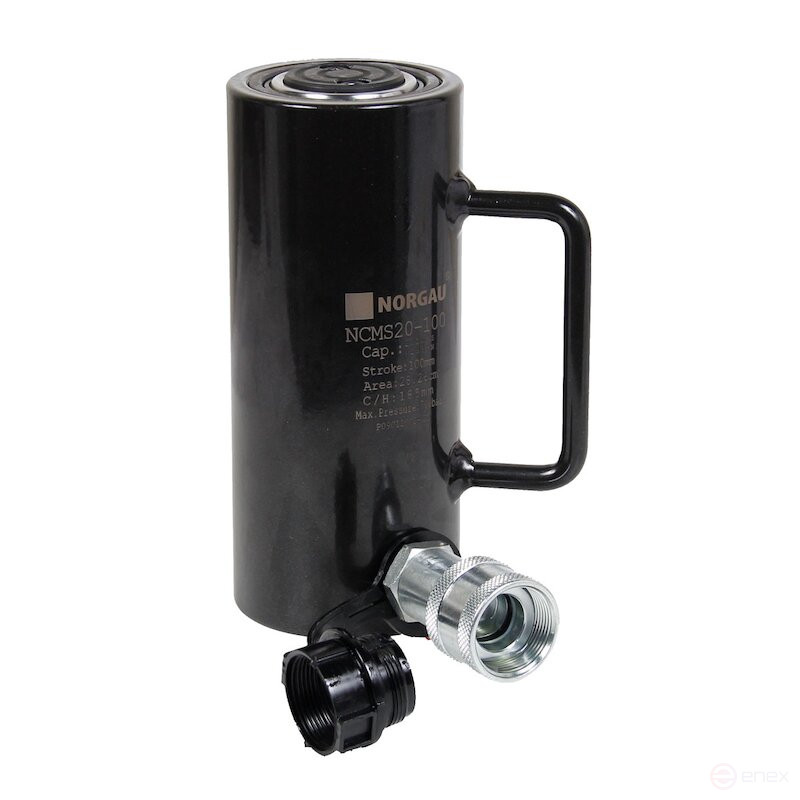 Цилиндр гидравлический NORGAU Industrial одностороннего действия 20 т, NCMS20-150