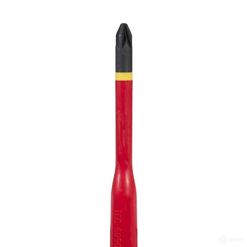 Отвертка диэлектрическая крестовая NORGAU Industrial PZ2x100 мм, N172