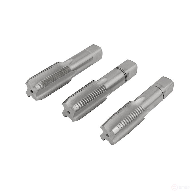 Комплект ручных метчиков NORGAU Industrial M27, HSS, 3 предмета