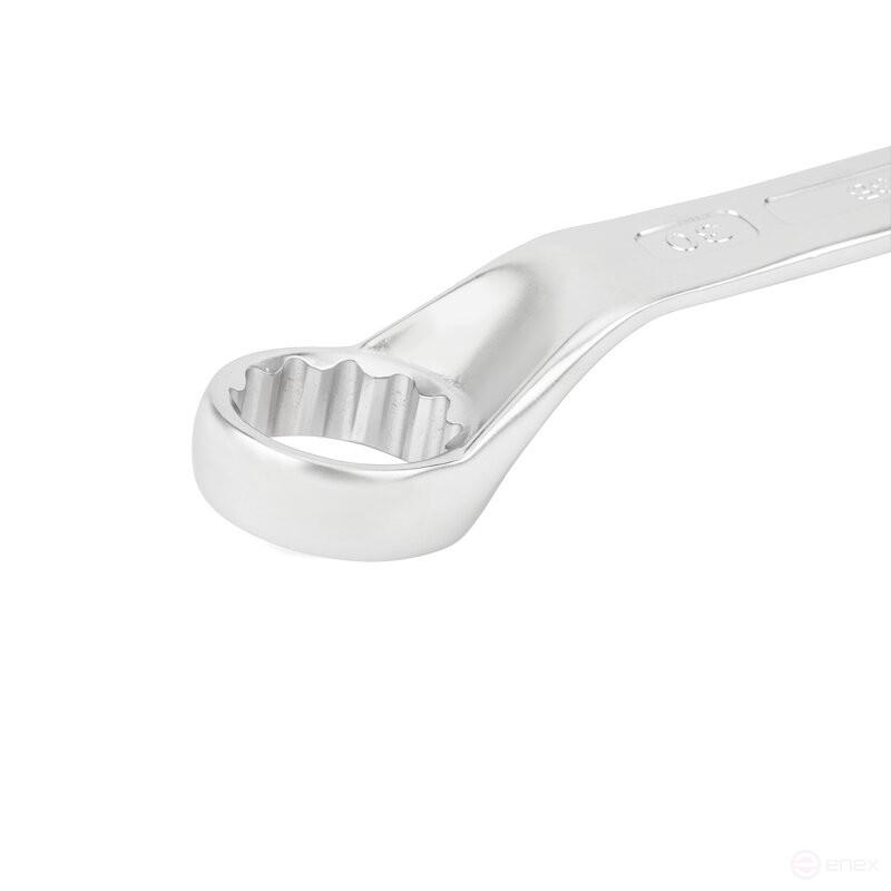 Ключ гаечный комбинированный NORGAU Industrial изогнутый 30 мм, N7B-30