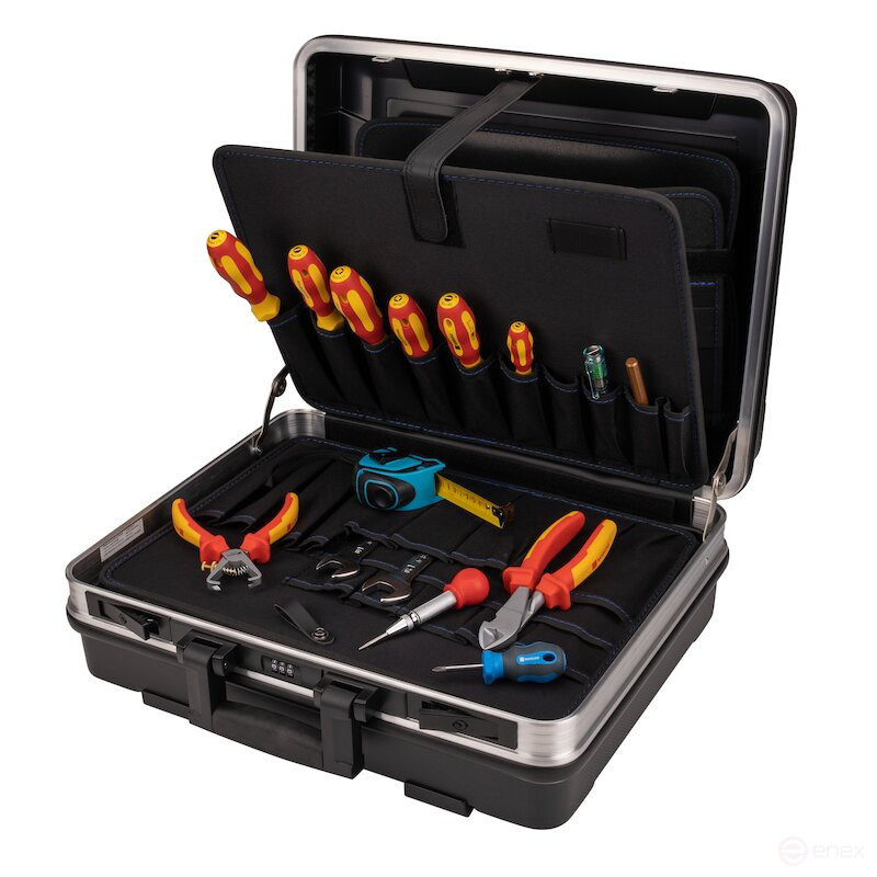 Набор электрика NORGAU Industrial в чемодане 63 предмета, N1090