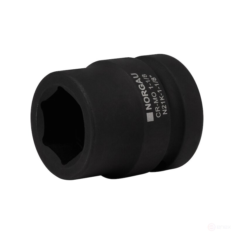 Головка торцевая ударная NORGAU Industrial шестигранная дюймовая 1", 1.1/8", N21K-1.1/8