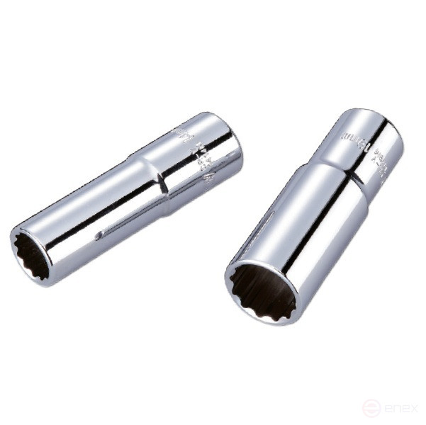 Торцевая головка удлиненная 1/2" 30 мм, 12-гранная