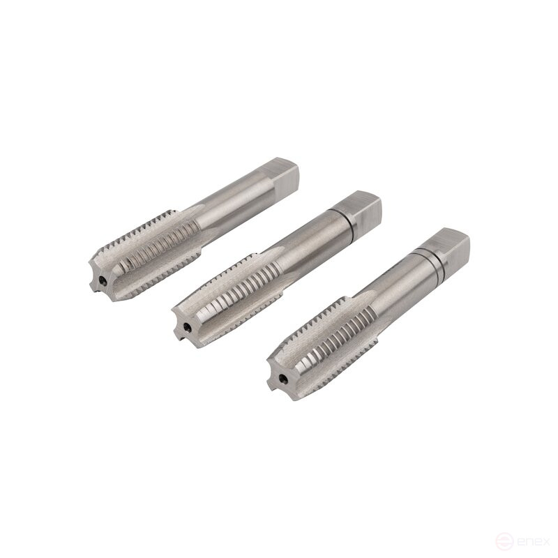 Комплект ручных метчиков NORGAU Industrial M16, HSS, 3 предмета