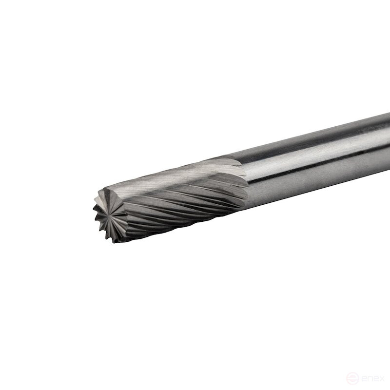 Carbide borehole NORGAU Industrial cylindrical 6 mm, shape B, SCM