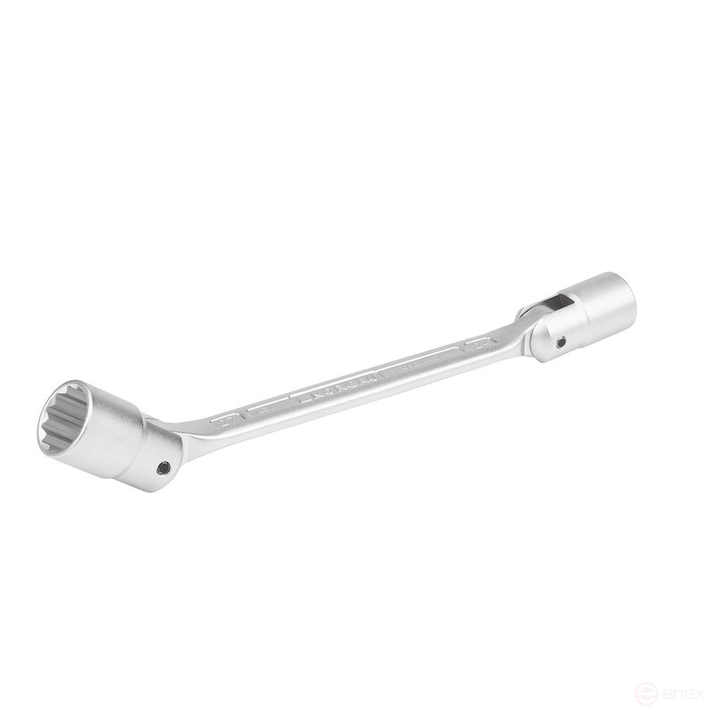 Set of socket double-sided hinge wrenches NORGAU Industrial NBS34-009, 9 pieces