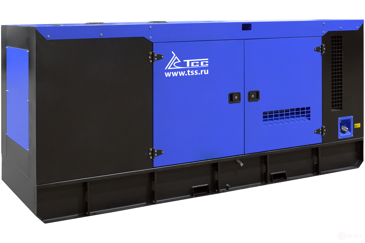 Diesel generator TSS AD-150S-T400-2RKM26 in a noise-proof casing