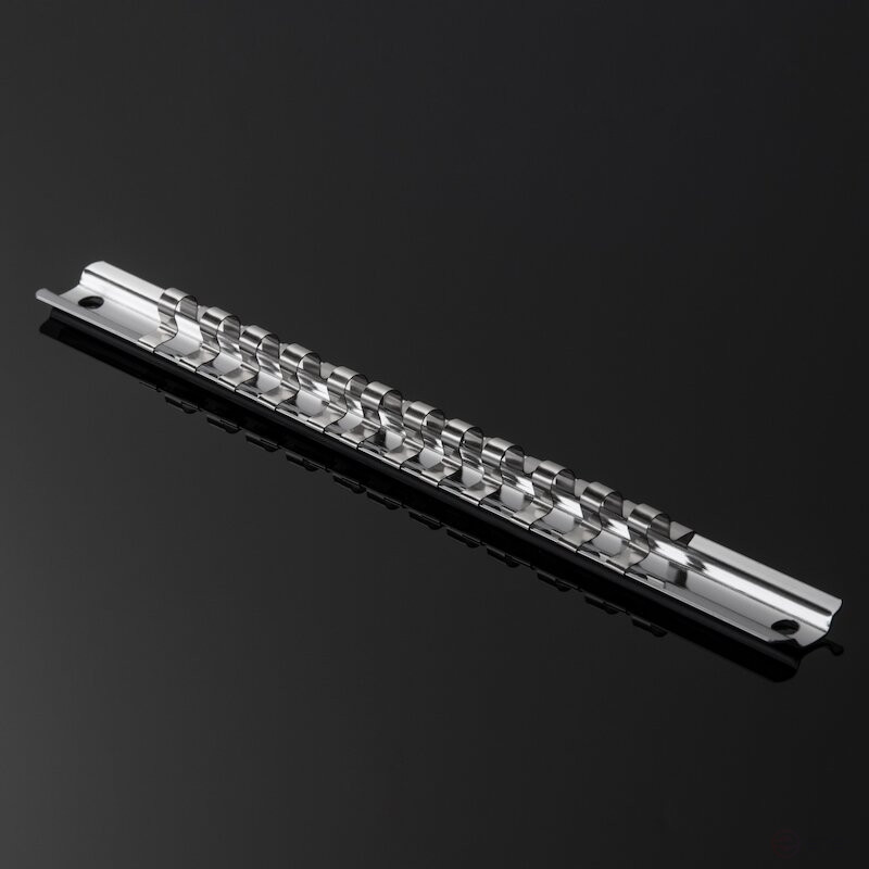 Рейка для двенадцати головок 1/4" NORGAU Industrial, 230 мм, NVHM20-12