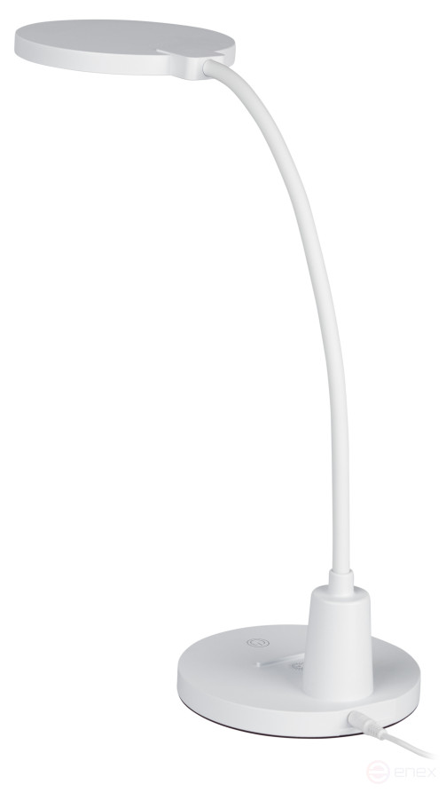 Настольный светильник ЭРА NLED-501-10W-W светодиодный белый