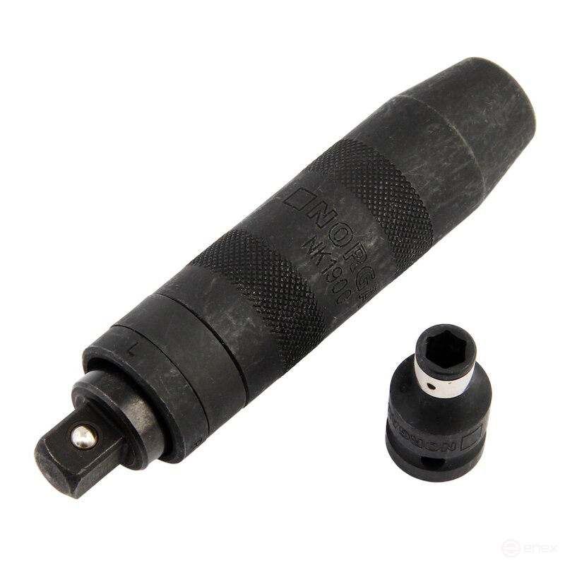 Отвертка ударная с набором бит NORGAU Industrial в ящике 18 предметов, NK1900-18